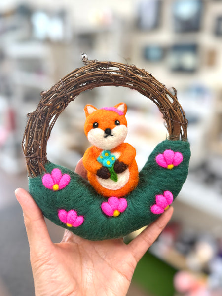 Hand Needle Felted 100% Wool Crafted with Love in PDX