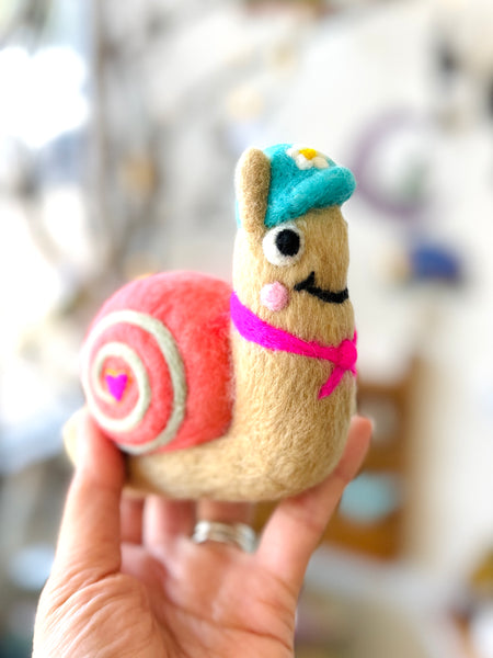 Hand Needle Felted 100% Wool Crafted with Love in PDX