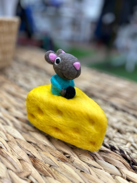 Hand Needle Felted 100%Wool Crafted with Love In PDX