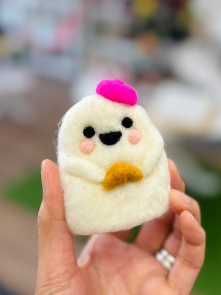 Hand Needle Felted 100% Wool Crafted with Love in PDX