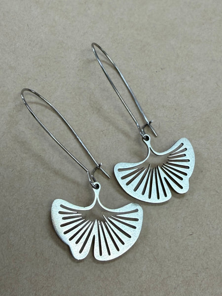 Ginkgo Drop Earrings