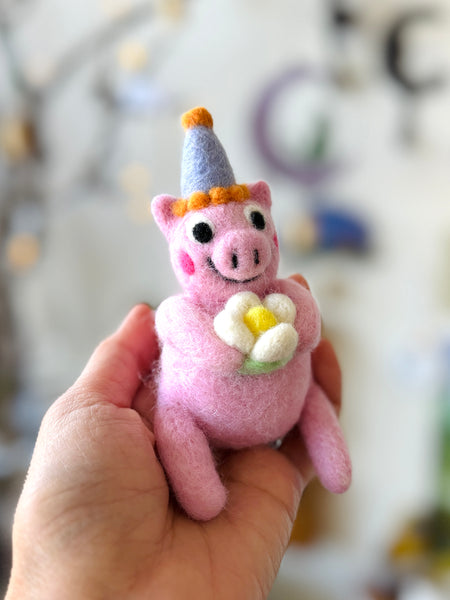 Hand Needle Felted 100% Wool Crafted with Love in PDX