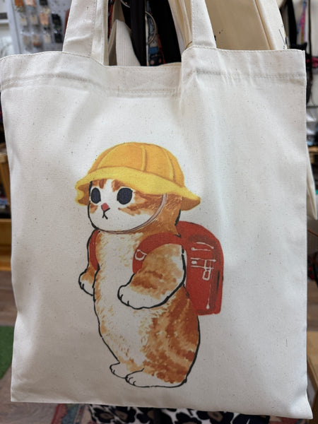 Handmade Mofusand Cats Canvas Tote