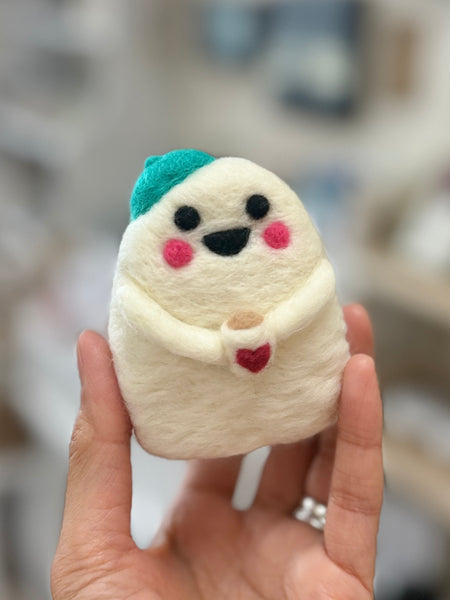 Hand Needle Felted 100% Wool Crafted with Love in PDX