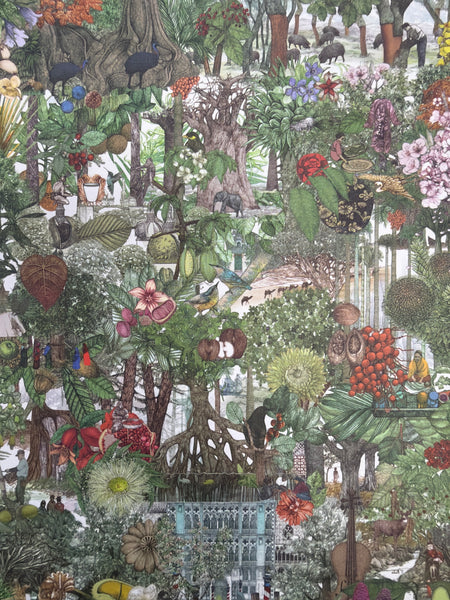 Around the World in 50 Trees 1000 Piece  Puzzle