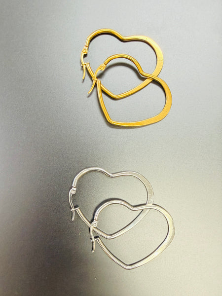 Asymmetrical Heart Hoop