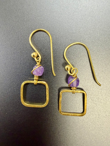 Mariah Earrings : Semi-Precious Stone Earrings Made in PDX