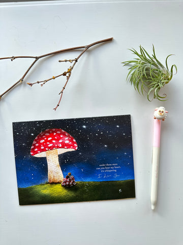 Under The Stars: Greeting Card