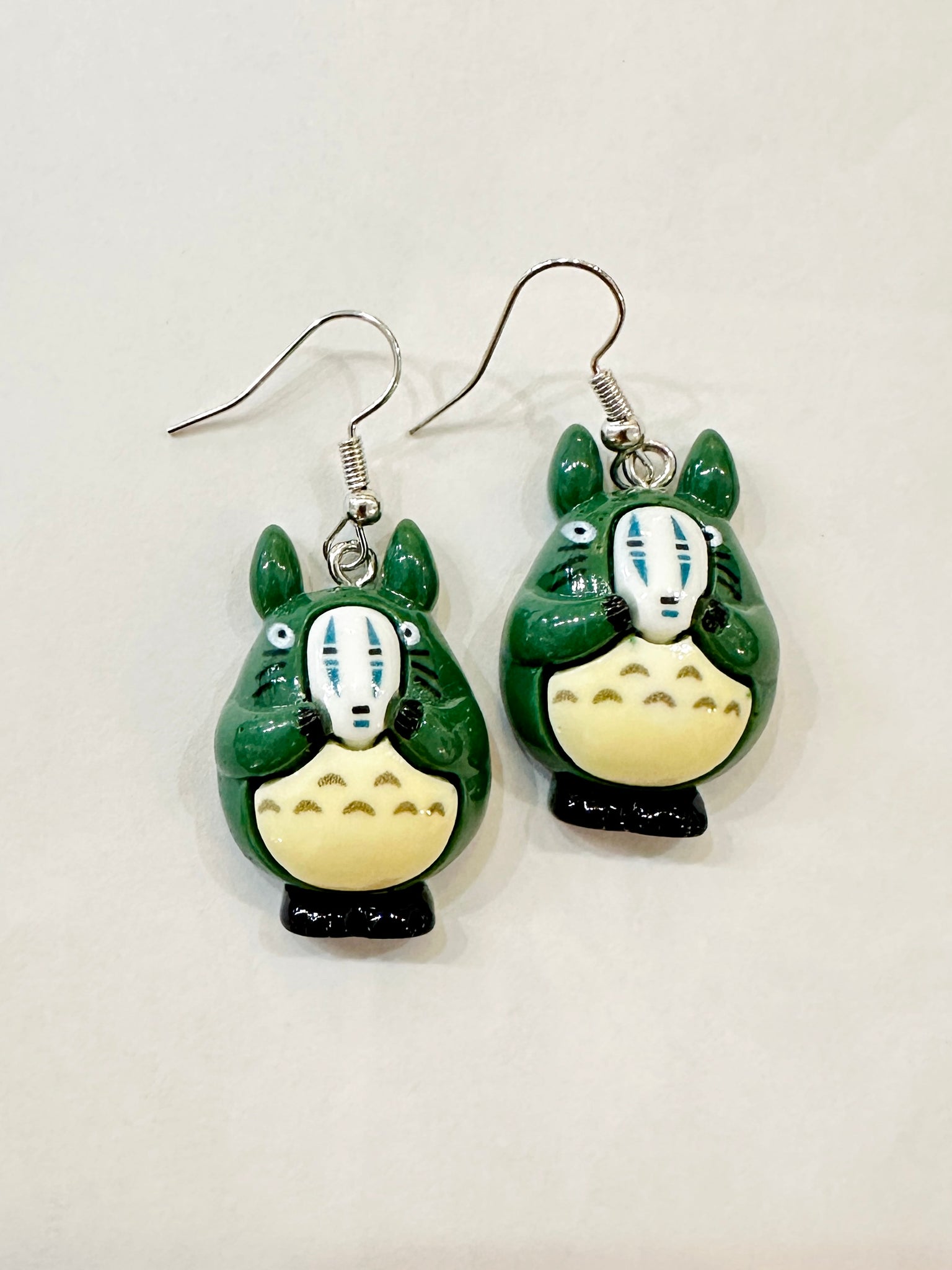 Cute Totoro and Friend Dangle Earrings