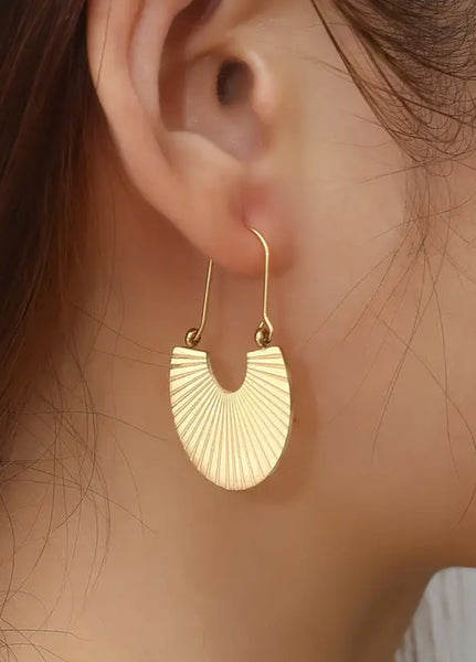 SOKO Gold Hoop Earrings