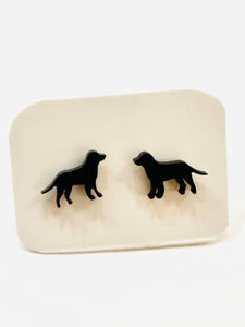 Dog Stud Earrings