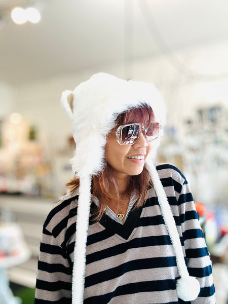 Teddy Winter Faux Fur Plush Hat