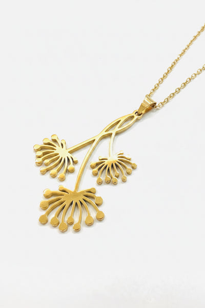 Wild Flower Charm Necklace