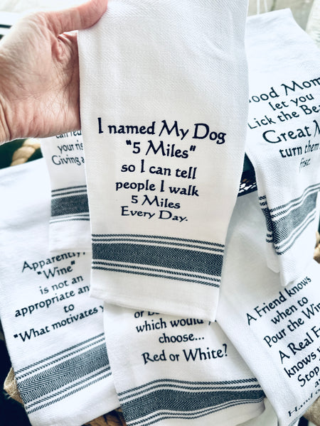 Everyday Funny 100% Cotton Dish Towel