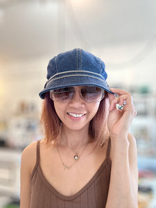 Cute Denim Newsboy Hat