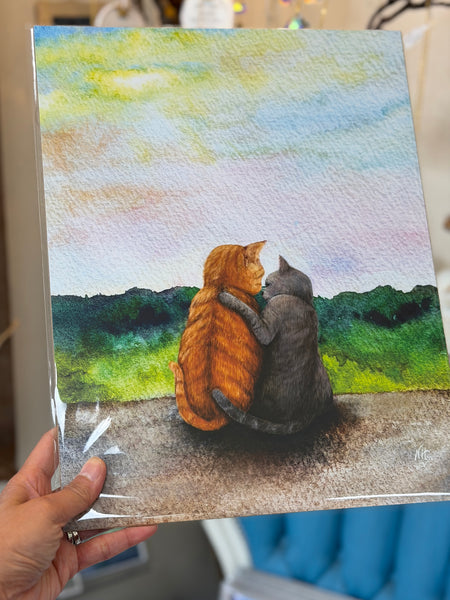I Got You...Illustration Wall Art 11'x14"