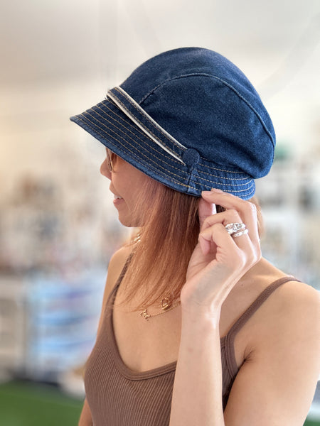 Cute Denim Newsboy Hat