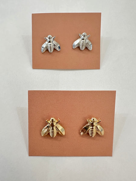 Honey Bee Studs Earrings