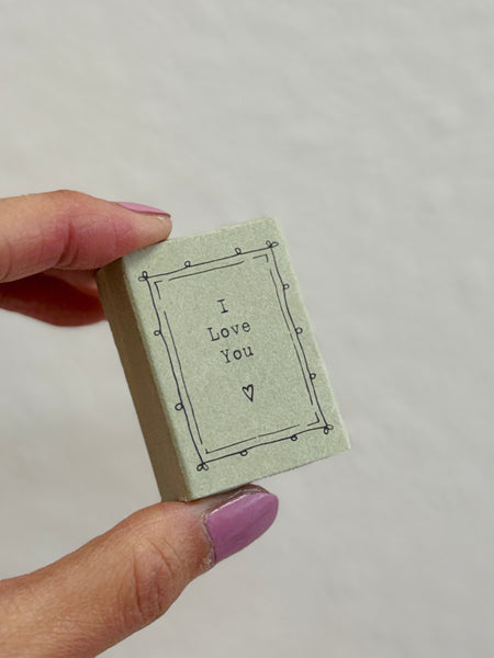 I love You... Porcelain Hand Gesture in Gift Box