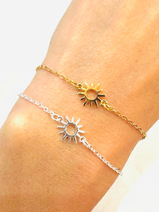 Dainty Starburst Charm Bracelet/ Anklet