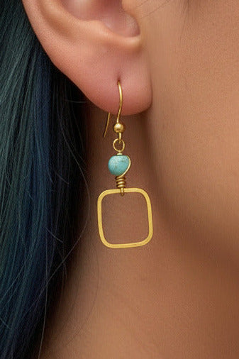 Mariah Earrings : Semi-Precious Stone Earrings Made in PDX