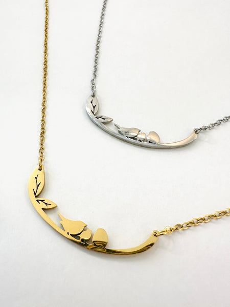 Birds Family Necklace