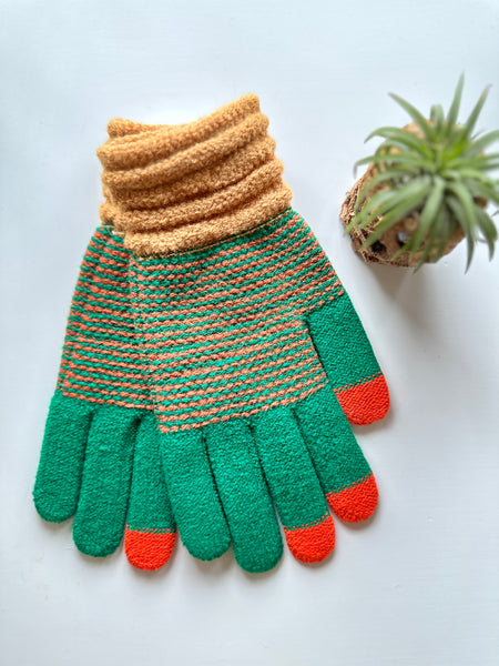 Colorful Multi Color Smart Touch Gloves