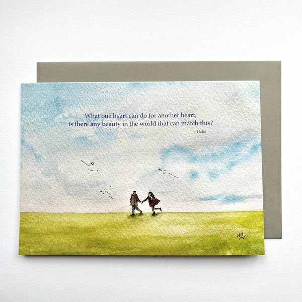Our Hearts : Greeting Card
