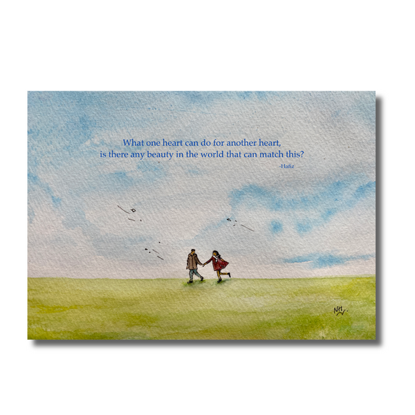 Our Hearts : Greeting Card