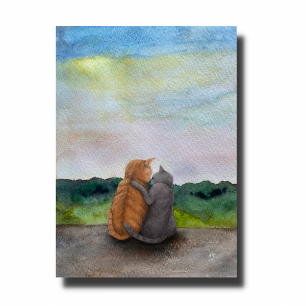 I Got You...Illustration Wall Art 11'x14"