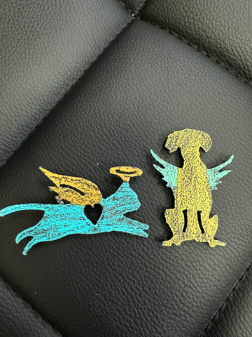 My Angel... Pet with Wings Small Magnet