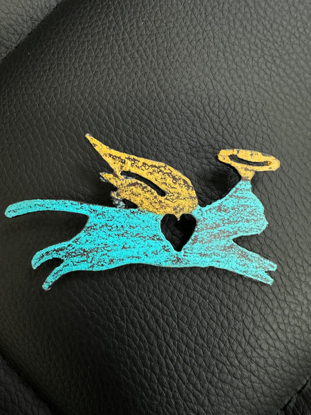 My Angel... Pet with Wings Small Magnet
