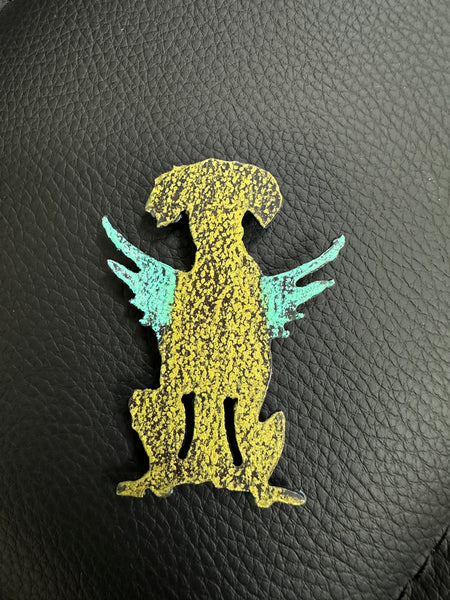 My Angel... Pet with Wings Small Magnet