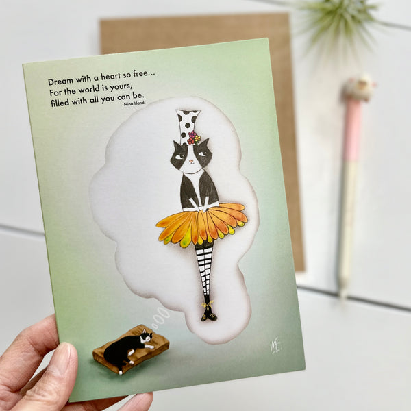 A Heart So Free ; Unique Birthday Greeting Cards