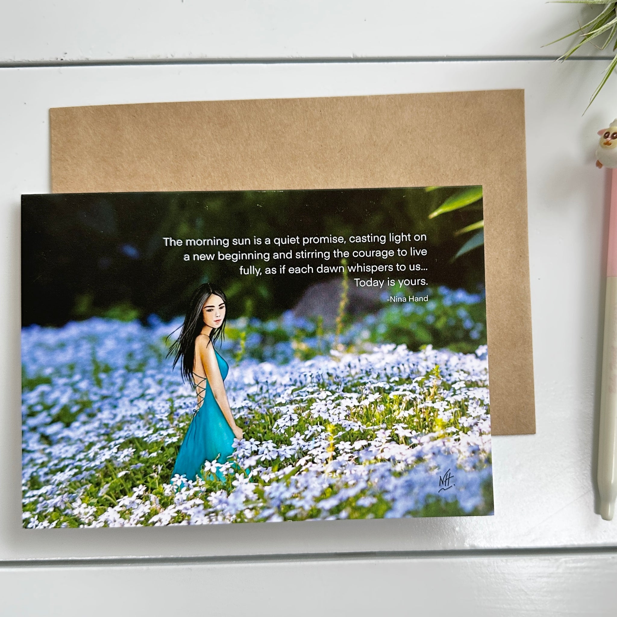 Today Is Yours- Empowerment Greeting Card of the Day