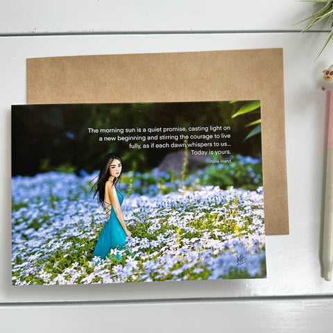 Today Is Yours- Empowerment Greeting Card of the Day