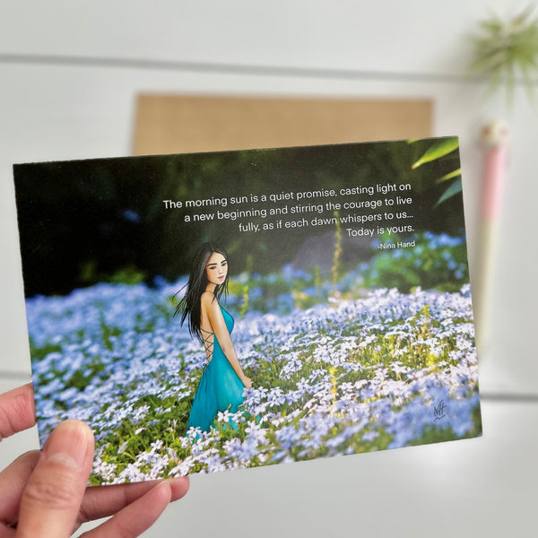 Today Is Yours- Empowerment Greeting Card of the Day