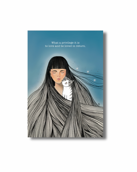 You're Purrfect: Greeting Card