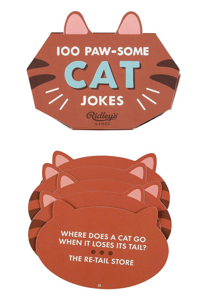 Ridley’s 100 Paw-Some Cat Joke Cards