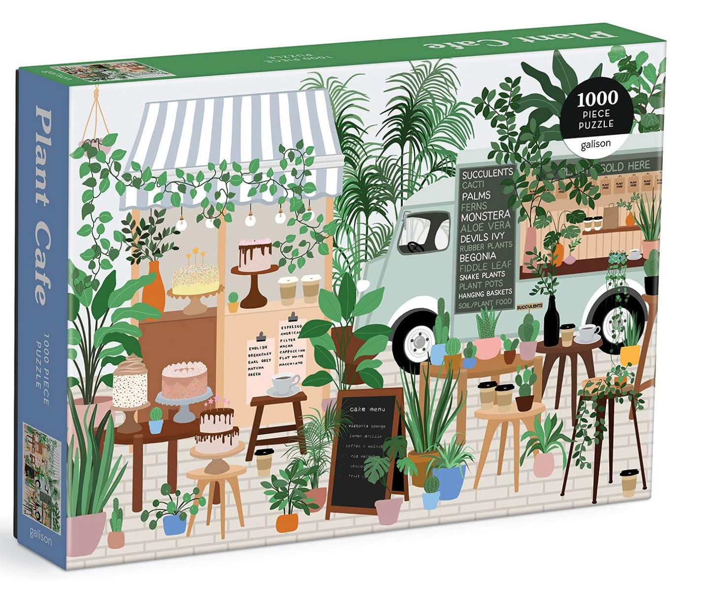 Plant Cafe 1000 Piece Puzzle from Galison