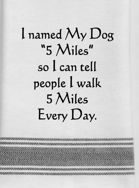 Everyday Funny 100% Cotton Dish Towel