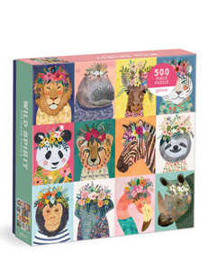 Wild Spirit 500 Piece Puzzle: Animal Theme Puzzle