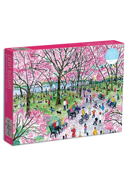 Cherry Blossoms : 1000-Piece Puzzle by Michael Storrings