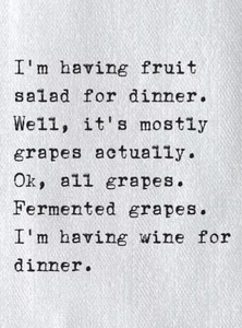 I'm Having Fruit Salad: Dish Towel