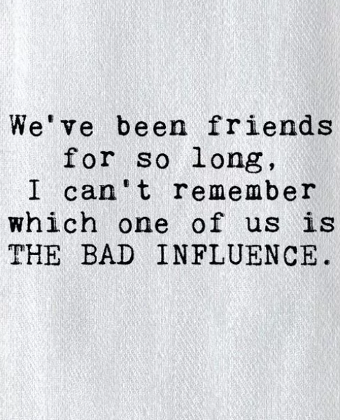 We've been friends so long: Dish Towel