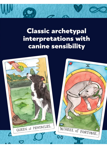 Dog Tarot Deck, 78 Cards & Guidebook