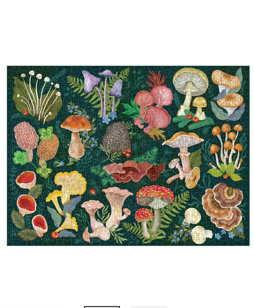 World of Mushrooms 1000 Piece Puzzle