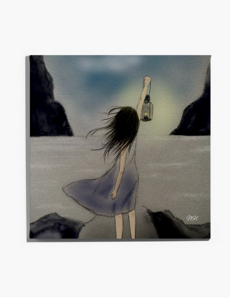 MomentsHaveYou Canvas Art Print on 1.5" Wood Frame