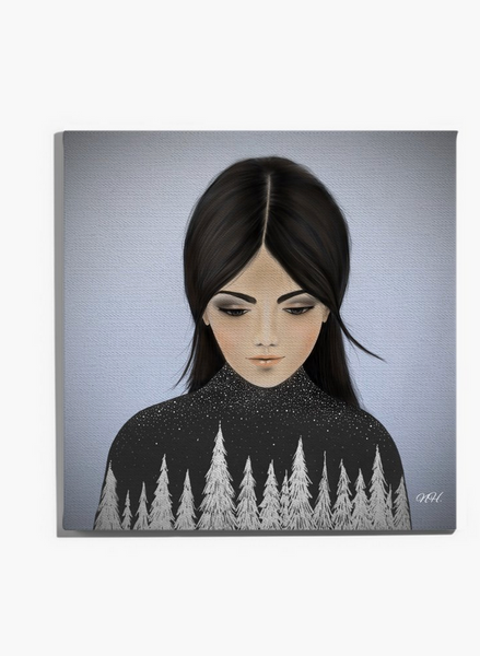MomentsHaveYou Canvas Art Print on 1.5" Wood Frame