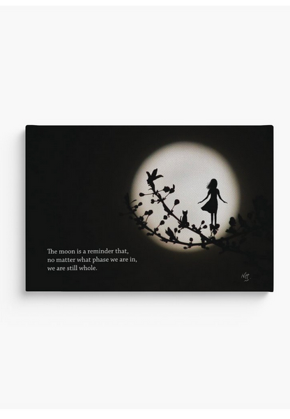 MomentsHaveYou Canvas Art Print on 1.5" Wood Frame